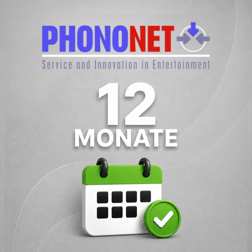 Phononet 12 Monate